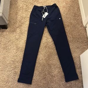 FIGS XS Tall Length Navy Blue Scrub pant